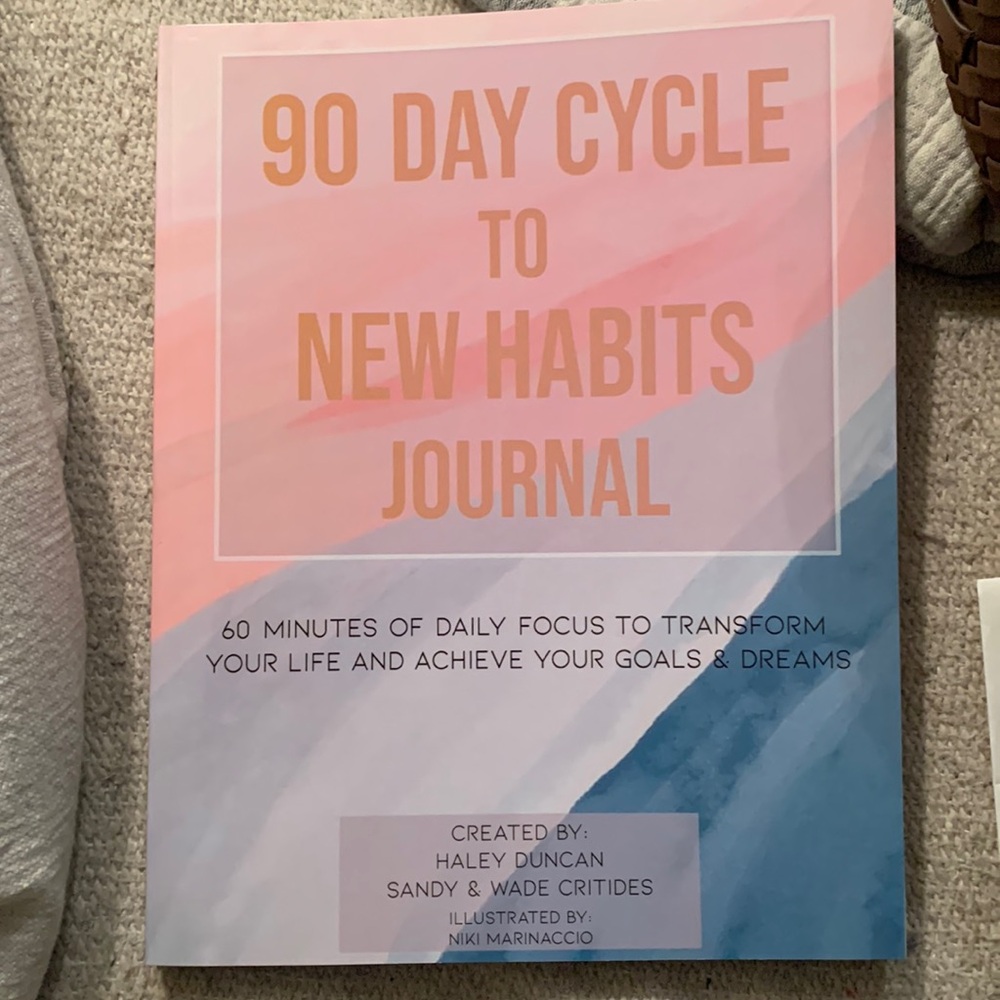 Journal/Book - 90 Day Cycle to New Habits Journal